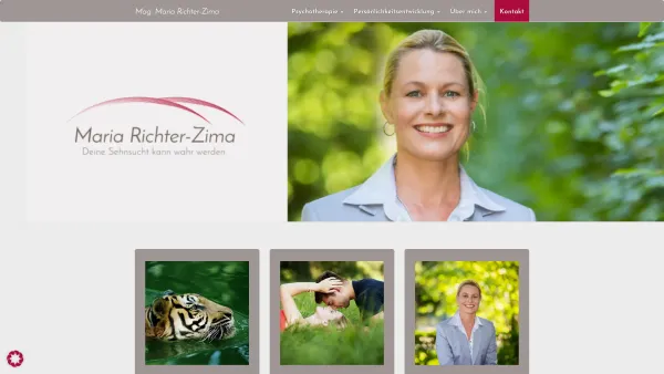 Website Screenshot: Psychotherapeutische Praxis Mag. Maria Zima - Psychotherapeutische Praxis Mag. Maria Zima - Date: 2023-06-23 12:06:33
