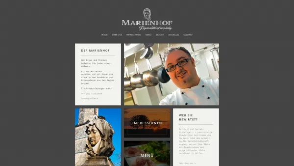 Website Screenshot: Gasthaus Marienhof - Marienhof Kirchdorf am Inn - Date: 2023-06-23 12:06:35