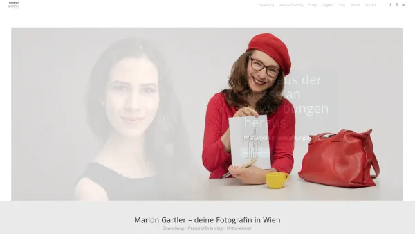 Website Screenshot: Marion Gartler Fotografie - Fotografin in Wien - Bewerbung/Personal Branding/Business - Marion Gartler Fotografie - Date: 2023-06-14 10:46:46