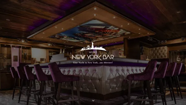 Website Screenshot: Mark's New York Bar - Home - Mark's New York Bar - Date: 2023-06-23 12:06:35