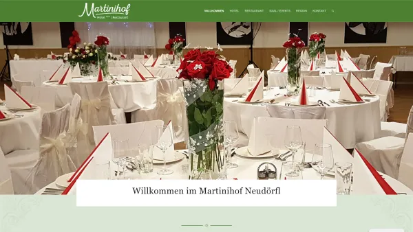 Website Screenshot: Walter Martinihof - Willkommen im Martinihof - Date: 2023-06-14 10:43:42