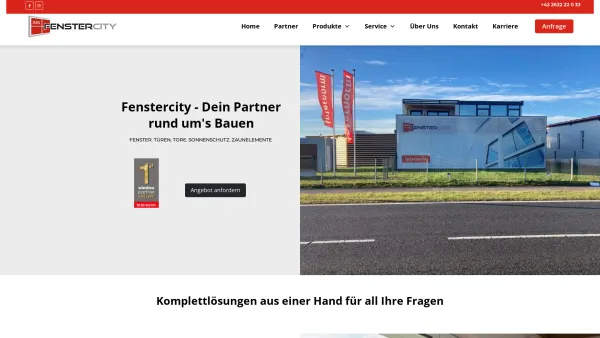Website Screenshot: MartStricker Fachhandel und Montage - Fenstercity - Dein Partner rund ums bauen in Katzelsdorf - Date: 2023-06-14 10:43:42