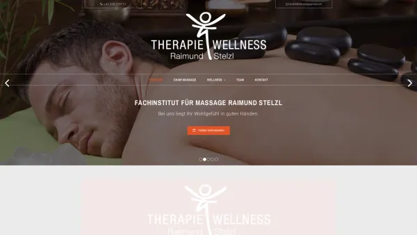 Website Screenshot: Fachinstitut für Massage Raimund Stelzl - Massage-Therapie durch Ihren Heilmasseur in Graz - Fachinstitut für Massage Raimund Stelzl - Date: 2023-06-23 12:06:41