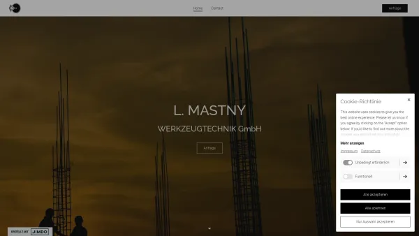 Website Screenshot: Cuts-Diamant Leopold L. Mastny Werkzeugtechnik - Home | Werkzeughandel - Date: 2023-06-23 12:06:39