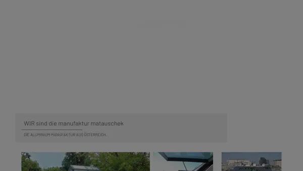 Website Screenshot: alutechnik-matauschek - Aluminium-Fenster-Produkte vom Design-Experten - Date: 2023-06-23 12:06:41