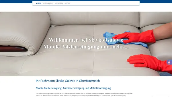 Website Screenshot: Potema.Matratzenservice - Polsterreinigung und Autoinnenreinigung in Oberösterreich - Date: 2023-06-23 12:06:41