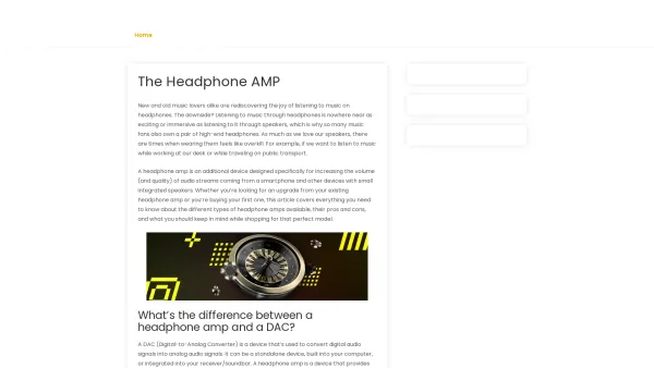 Website Screenshot: Matrix HandelsgmbH. - Things you need to know about the AMP Headphone - Date: 2023-06-23 12:06:41