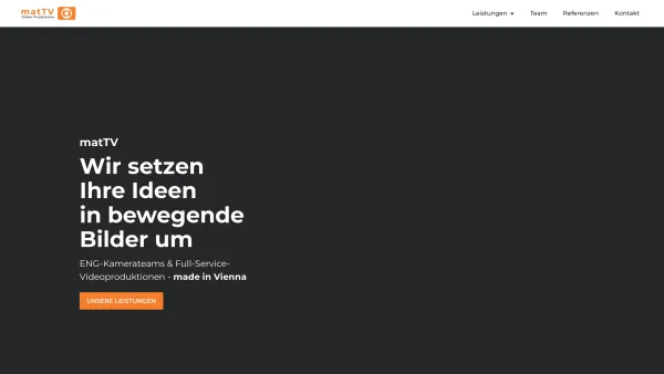 Website Screenshot: matTV Videoproduktionen - ENG Teams Wien Videoproduktionen - Date: 2023-06-14 10:43:44