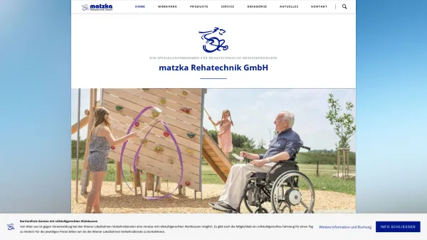 Website Screenshot: Walter Rehabilitationstechnik Matzka - Rollstühle bis Inkontinenzversorgung | Matzka Rehatechnik - Date: 2023-06-23 12:06:44