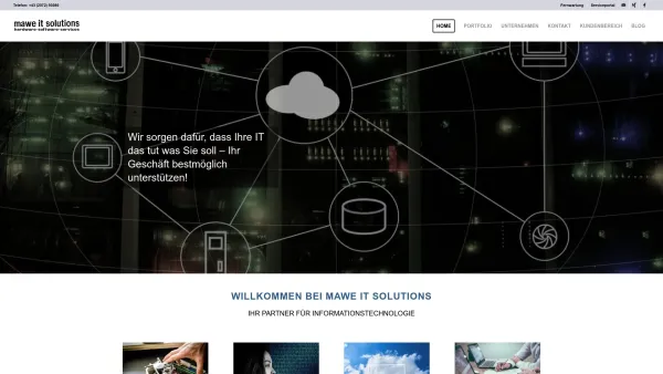 Website Screenshot: MAWE IT Solutions - MAWE IT Solutions | Ihr IT Systemhaus - Date: 2023-06-23 12:06:44