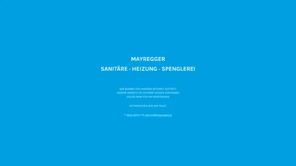 Website Screenshot: Mayregger GmbH - Meine Blog - Date: 2023-06-23 12:06:44