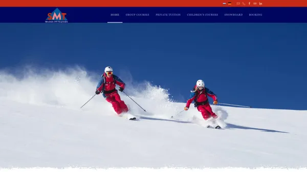 Website Screenshot: Mayrhofen Total Skischule SMT Rahm Max Snowboard 3000 Schi Ski Kinderskischule Kinderschischule Zillertal Profis Gletscher Schileh - Skischool Mayrhofen SMT - Ski & Snowboard school in the Ziller vally - Date: 2023-06-23 12:06:44