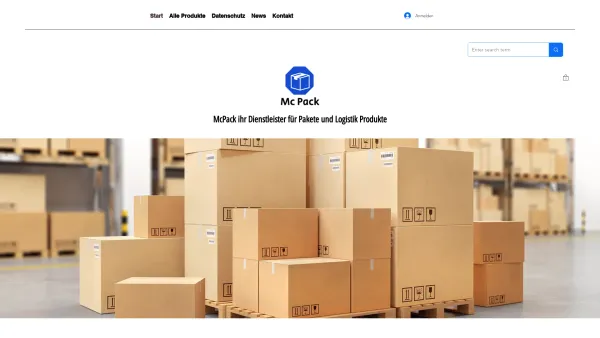 Website Screenshot: TransPack Wien Ltd. - Verpackungsdienstleistungen | Mcpack - Date: 2023-06-23 12:06:47