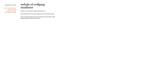 Website Screenshot: MdC EDV-Beratung - wolfgang muellauer - wolfgang muellauer - Date: 2023-06-23 12:06:47