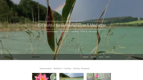 Website Screenshot: ISY Institut für Systemanalyse & Mediation - Date: 2023-06-14 10:36:58