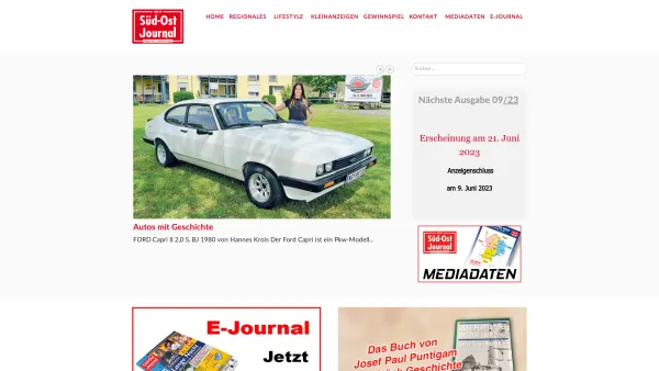 Website Screenshot: Süd-Ost Journal Medienhaus Hannes Krois - Home - Date: 2023-06-14 10:47:29