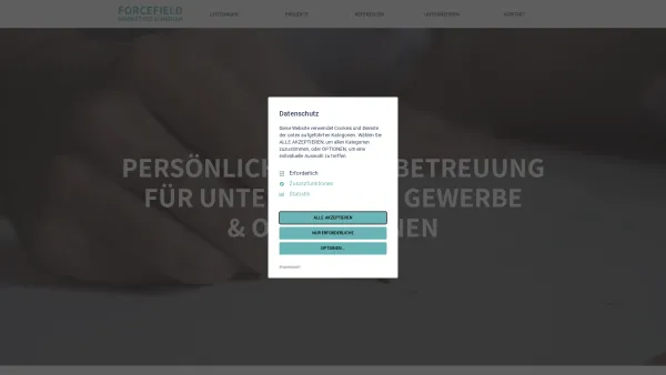 Website Screenshot: MEDSITE Webseiten und Geschäftsauftritte für Ärzte und medizinische Berufe - FORCEFIELD - Webdesign & Onlinemarketing, 1020 Wien - Date: 2023-06-14 10:43:47