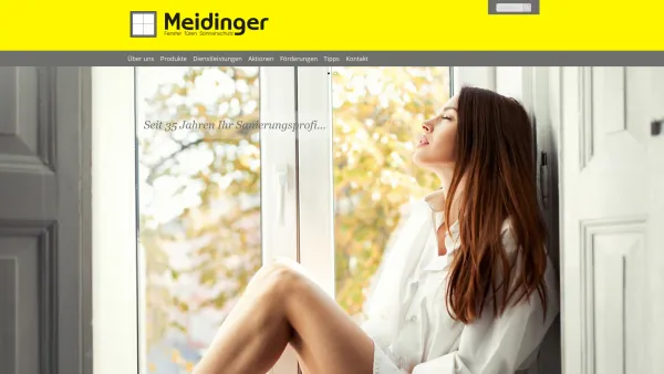 Website Screenshot: Josef Meidinger Ges.m.b.H. - Josef Meidinger Ges.m.b.H. - Date: 2023-06-23 12:06:55