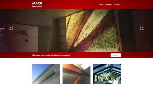 Website Screenshot: mack malermeister - Mack malermeister – Eine weitere WordPress-Website - Date: 2023-06-15 16:02:34