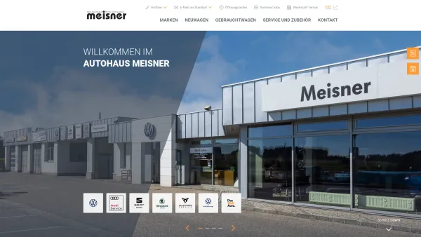 Website Screenshot: Ing. Peter Meisner Autohaus Meisner VW VWLNF AUDI SKODA WELTAUTO - Ing. Peter Meisner GmbH - Date: 2023-06-23 12:06:55