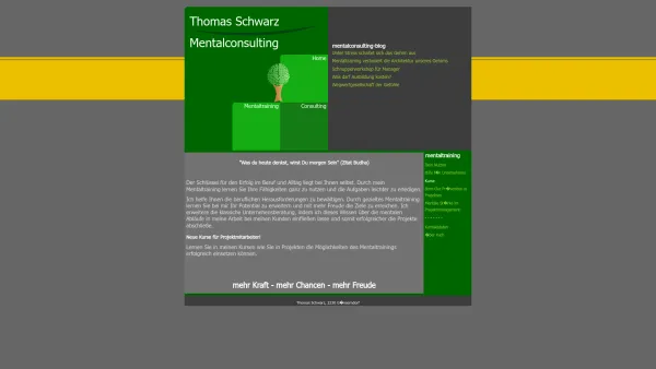 Website Screenshot: Mag. Thomas Schwarz - Thomas Schwarz Mentalconsulting - Thomas Schwarz - Date: 2023-06-14 10:43:50
