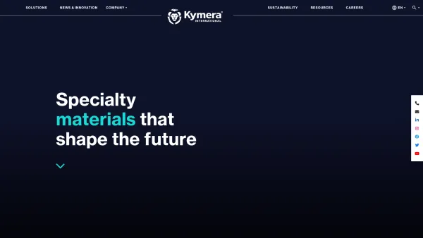 Website Screenshot: MEPURA Metallpulvergesellschaft m - Home - Kymera International - Kymera International - Date: 2023-06-23 12:07:01