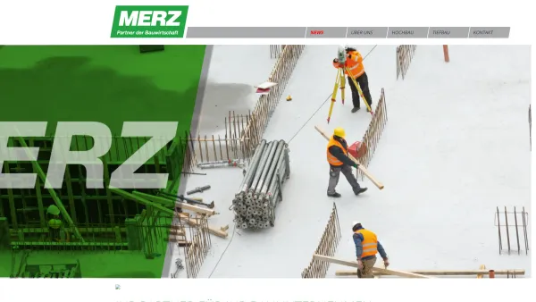 Website Screenshot: MERZ Baugeräte Baumaschinen Mietpark - Merz Baugeräte und Maschinen - Date: 2023-06-15 16:02:34