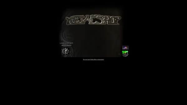 Website Screenshot: Metal-Shop - Metal-Shop Online - Date: 2023-06-23 12:07:04