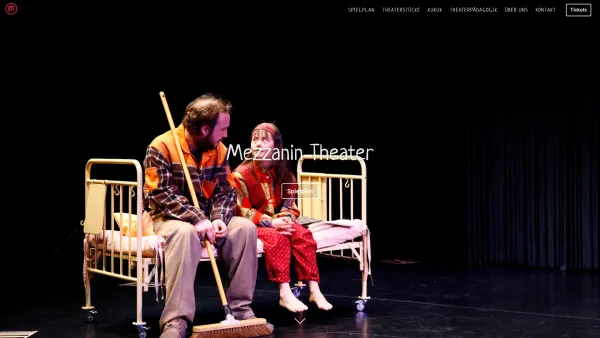 Website Screenshot: Mezzanin Theater - Date: 2023-06-23 12:07:07