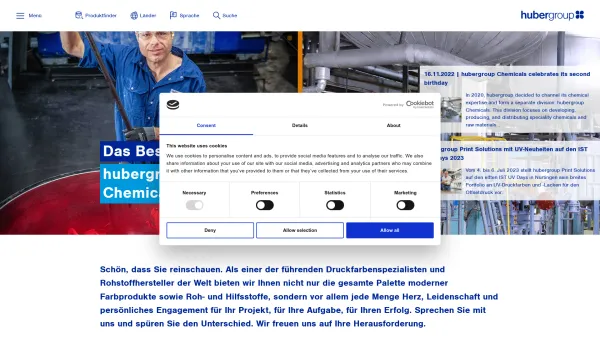Website Screenshot: Michael Huber Austria GmbH - Germany - Date: 2023-06-23 12:07:07