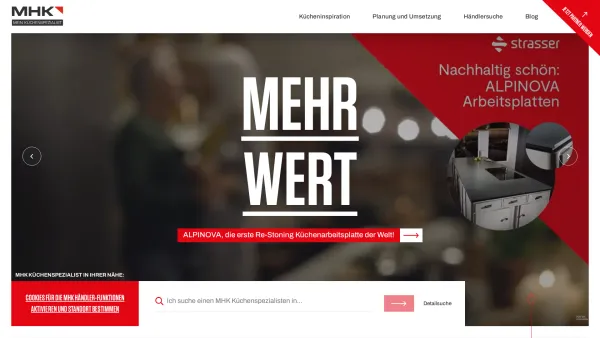 Website Screenshot: MHK Metallhandel Kabelrecycling Wien - MHK - Mein Küchenspezialist - Date: 2023-06-23 12:07:07