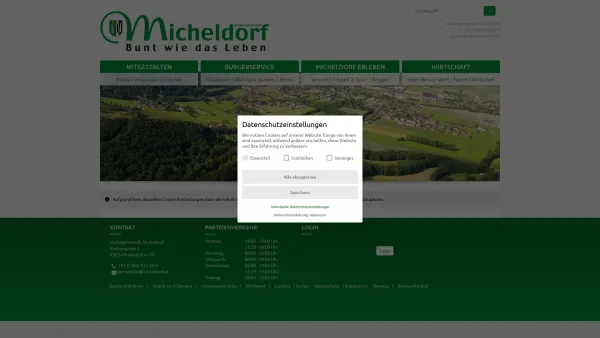Website Screenshot: Marktgemeinde Micheldorf RiS-Kommunal - Micheldorf in Oö. - Startseite - Date: 2023-06-23 12:07:07
