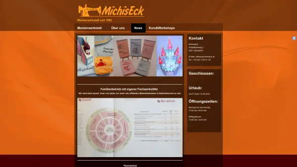 Website Screenshot: MichisEck Baum & Kastl - News - Date: 2023-06-23 12:07:07