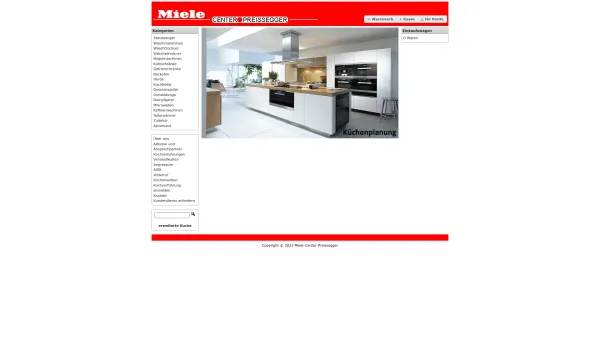 Website Screenshot: Th. Lippitsch Gesellschaft Miele Center Lippitsch - Miele-Center-Preissegger - Date: 2023-06-23 12:07:10