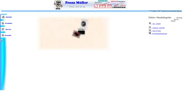 Website Screenshot: Franz Müller GmbH - Frames - Date: 2023-06-23 12:07:10