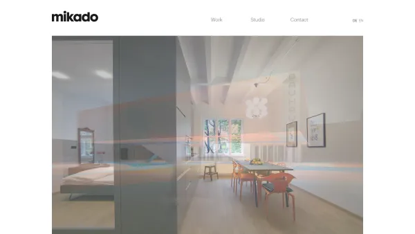 Website Screenshot: mikado Architektur Burtscher Emmer Mangl Kaserer Tomaselli Planung und Konzepte - Home - Mikado - Date: 2023-06-23 12:07:10