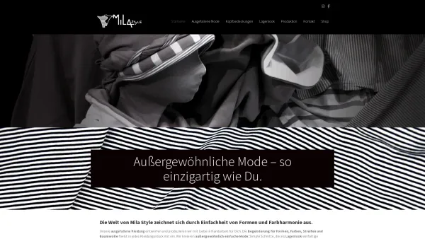 Website Screenshot: Mila HandelsgesmbH - Außergewöhnliche Mode - so einzigartig wie du: MilaStyle - Date: 2023-06-23 12:07:10