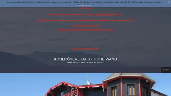 Website Screenshot: Czerny Mineralien und Schmuck Naturpark Hohe Wand - Herzlich willkommen! - Date: 2023-06-23 12:07:13