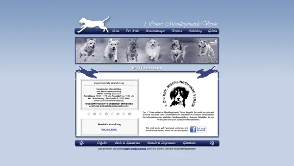Website Screenshot: 1. Österreichischer Mischlingshunde Verein - 1. Österreichischer Mischlingshunde Verein - Date: 2023-06-23 12:07:13