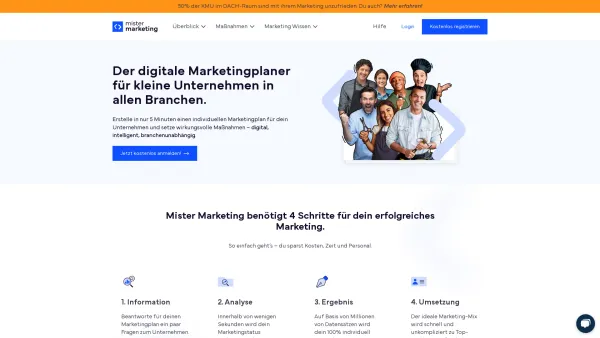 Website Screenshot: Mister Marketing - Mister Marketing - Date: 2023-06-26 10:26:33