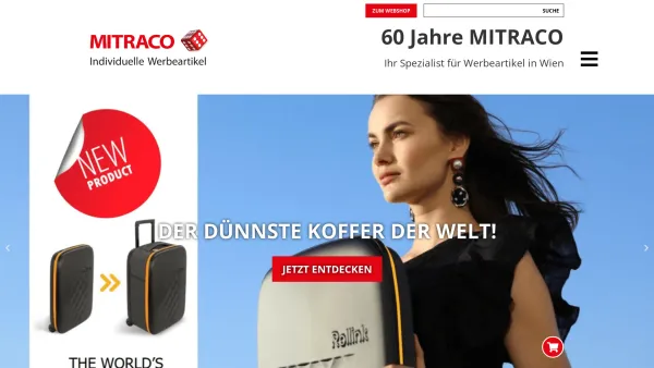 Website Screenshot: Mitraco Promotion Service - Ihr Spezialist für Werbeartikel - MITRACO ►Jetzt entdecken! - Date: 2023-06-23 12:07:13