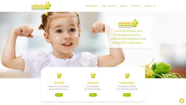 Website Screenshot: Rudolf bei Mittella! frisches Essen für Kindergärten und Schulen - Mittella | Essen für Schulen und Kindergärten in Wien - Date: 2023-06-15 16:02:34