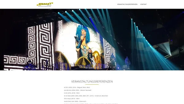 Website Screenshot: MK-Partner Veranstaltungsmanagement GmbH - MK-Partner Veranstaltungsmanagement GmbH - Date: 2023-06-14 10:43:53