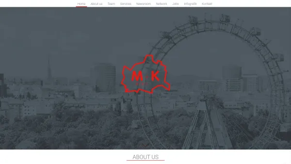 Website Screenshot: M+K Wien Werbeagentur GmbH - Date: 2023-06-14 10:43:53