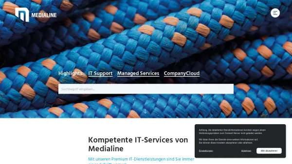 Website Screenshot: ML11 EDV-Dienstleistungen GmbH - Kompetente IT-Dienstleistungen | Medialine Österreich - Date: 2023-06-15 16:02:34
