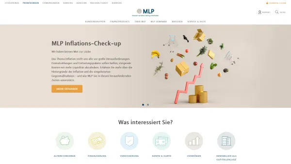 Website Screenshot: MLP Vermögensberatung AG - MLP Finanzberatung SE - Date: 2023-06-23 12:07:16