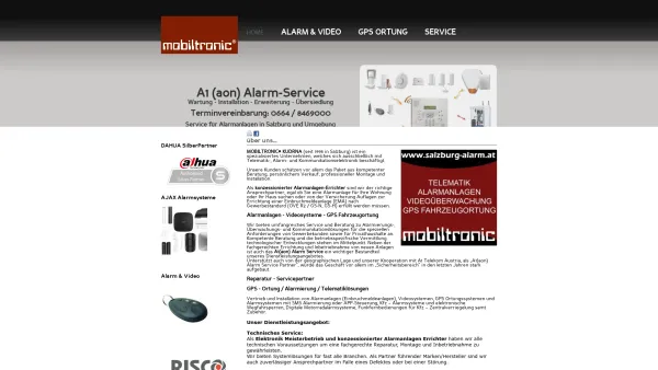 Website Screenshot: Oliver Kudrna Mobiltronic - Home - Mobiltronic - Date: 2023-06-14 10:38:18