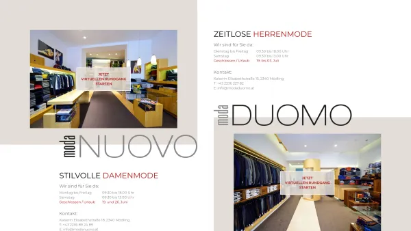 Website Screenshot: Klaus Moda Nuovo ----Moda Duomo - Moda Duomo - Nuovo - Date: 2023-06-23 12:07:16