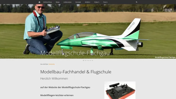 Website Screenshot: . Modellflugschule Salzburg Deine Ausbildung ist unsere Stärke - Modellflugschule-Flachgau - Date: 2023-06-14 16:37:39