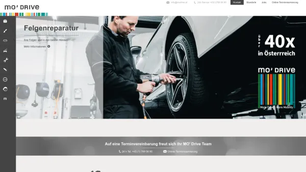 Website Screenshot: MO'Drive, More Drive Kfz Service GmbH - Modrive Startseite | MO'Drive - Date: 2023-06-23 12:07:18
